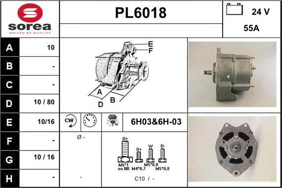 Sera PL6018 - Генератор autocars.com.ua