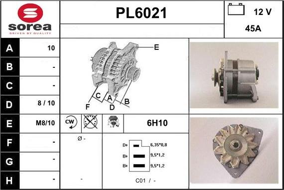 Sera PL6021 - Генератор autocars.com.ua