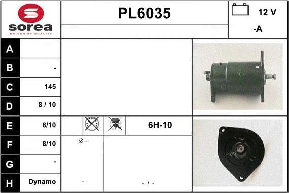 Sera PL6035 - Генератор autocars.com.ua