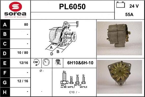 Sera PL6050 - Генератор autocars.com.ua