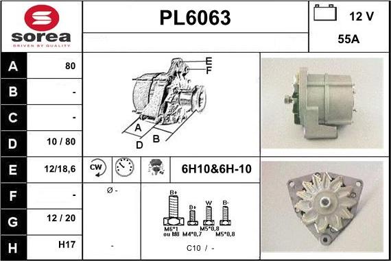 Sera PL6063 - Генератор autocars.com.ua