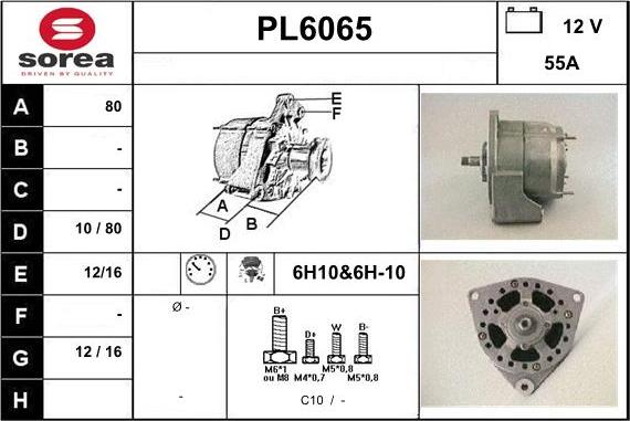 Sera PL6065 - Генератор autocars.com.ua