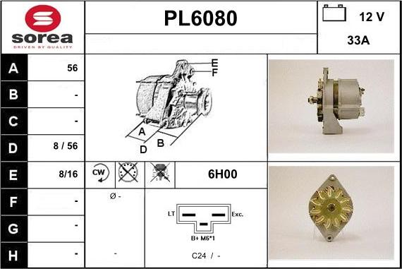 Sera PL6080 - Генератор autodnr.net