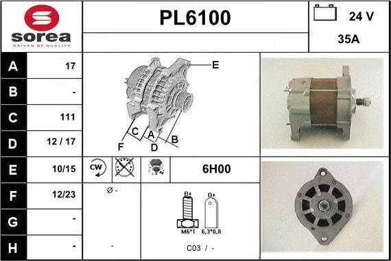 Sera PL6100 - Генератор autodnr.net