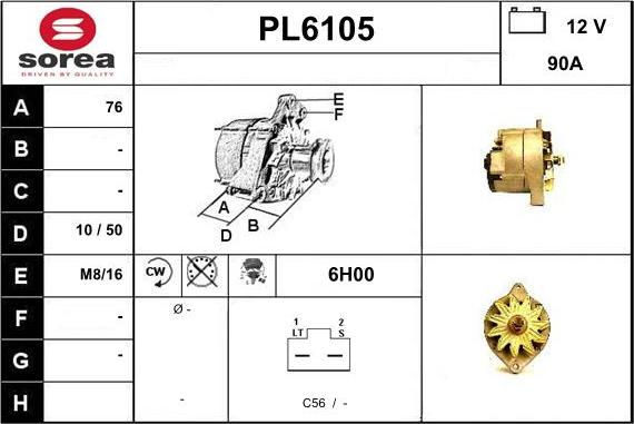 Sera PL6105 - Генератор autodnr.net