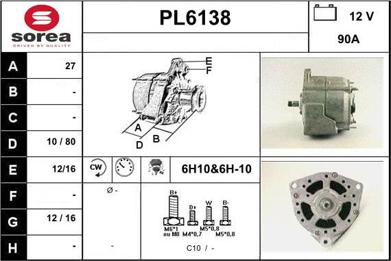 Sera PL6138 - Генератор autodnr.net