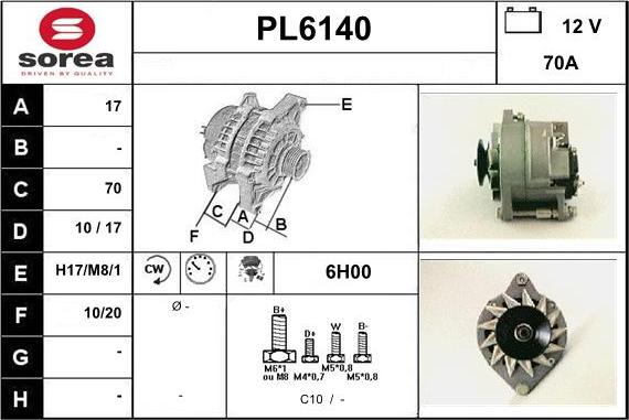 Sera PL6140 - Генератор autodnr.net