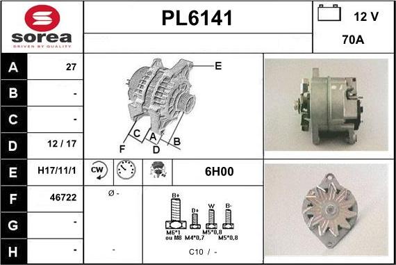 Sera PL6141 - Генератор autodnr.net