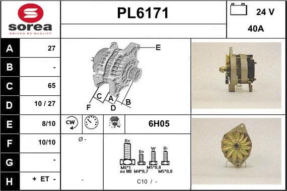 Sera PL6171 - Генератор autodnr.net