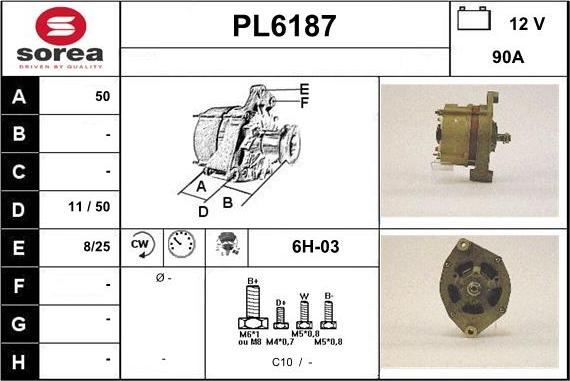 Sera PL6187 - Генератор autocars.com.ua