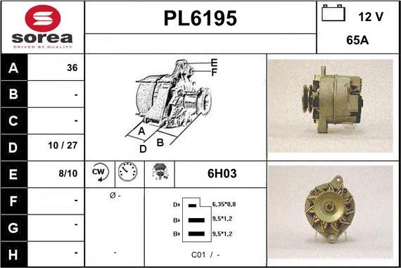 Sera PL6195 - Генератор autodnr.net