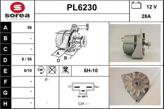 Sera PL6230 - Генератор autodnr.net