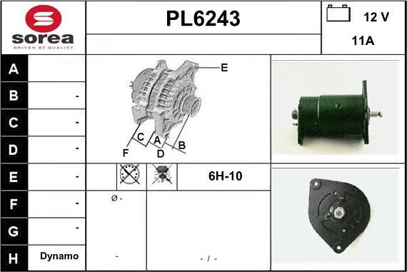 Sera PL6243 - Генератор autodnr.net