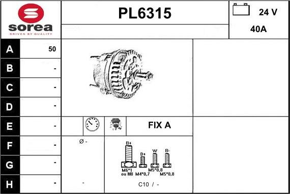 Sera PL6315 - Генератор autodnr.net