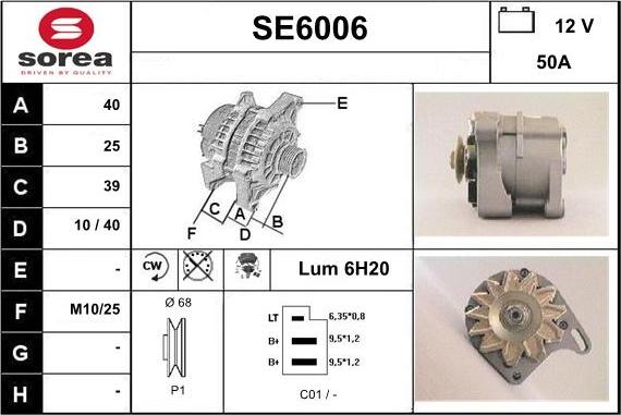 Sera SE6006 - Генератор autocars.com.ua