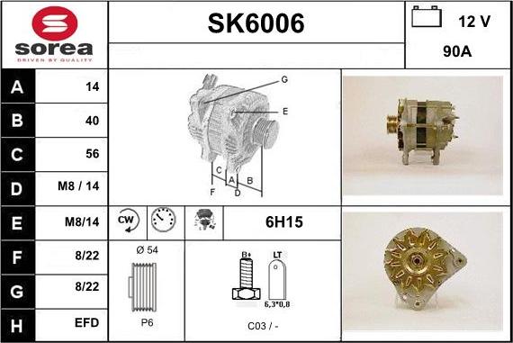 Sera SK6006 - Генератор autocars.com.ua