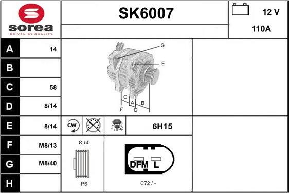 Sera SK6007 - Генератор autodnr.net