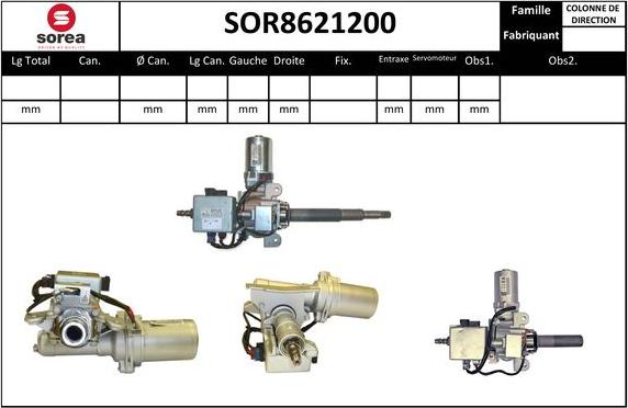 Sera SOR8621200 - Рульова колонка autocars.com.ua