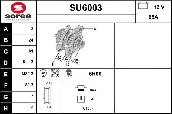 Sera SU6003 - Генератор autodnr.net