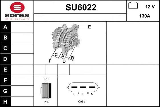 Sera SU6022 - Генератор autocars.com.ua