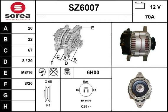 Sera SZ6007 - Генератор autodnr.net