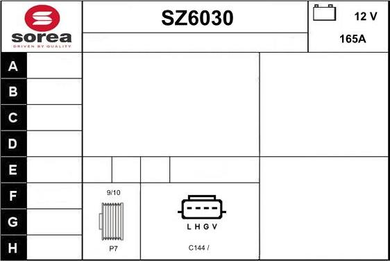 Sera SZ6030 - Генератор autocars.com.ua