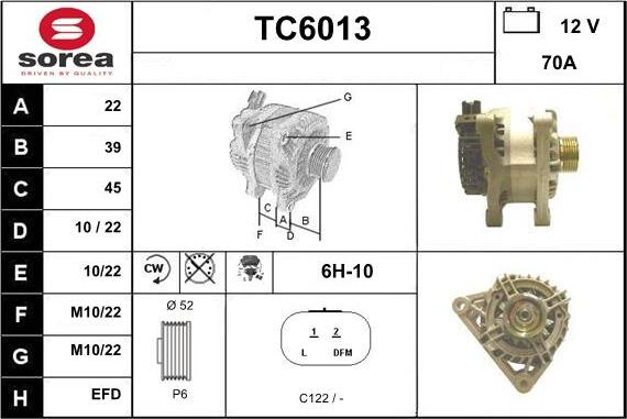 Sera TC6013 - Генератор autocars.com.ua