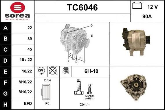 Sera TC6046 - Генератор autodnr.net