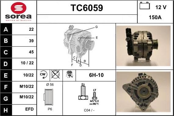 Sera TC6059 - Генератор autodnr.net