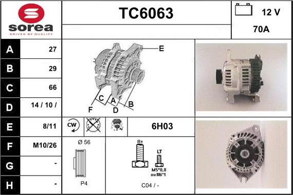 Sera TC6063 - Генератор autodnr.net