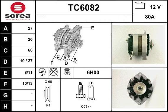 Sera TC6082 - Генератор autodnr.net