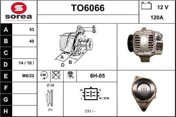 Sera TO6066 - Генератор autodnr.net