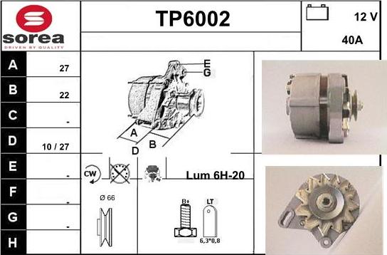 Sera TP6002 - Генератор autocars.com.ua