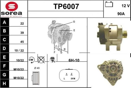 Sera TP6007 - Генератор autocars.com.ua