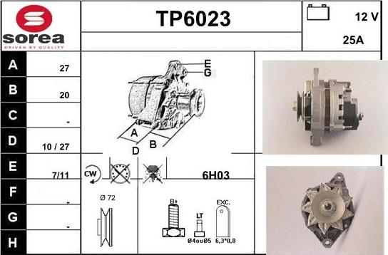 Sera TP6023 - Генератор autodnr.net