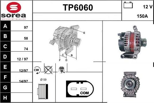 Sera TP6060 - Генератор autocars.com.ua