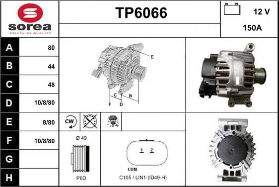 Sera TP6066 - Генератор autodnr.net