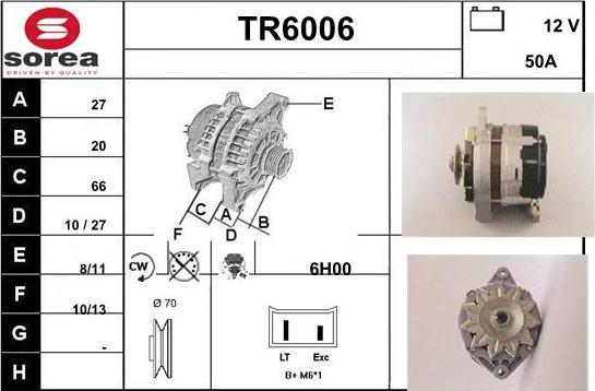 Sera TR6006 - Генератор autocars.com.ua