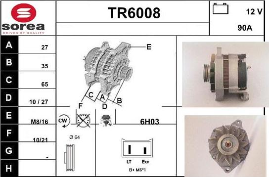 Sera TR6008 - Генератор autodnr.net