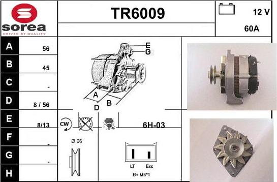 Sera TR6009 - Генератор autocars.com.ua