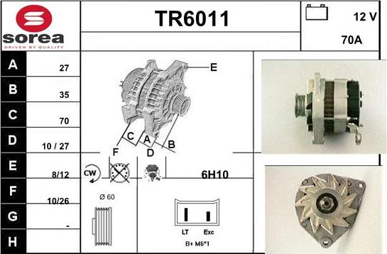 Sera TR6011 - Генератор autocars.com.ua