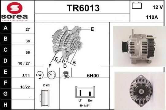 Sera TR6013 - Генератор autocars.com.ua