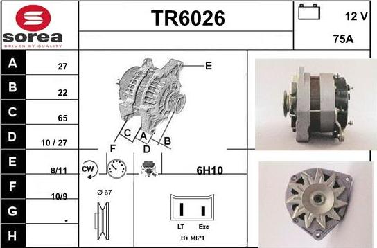 Sera TR6026 - Генератор autocars.com.ua