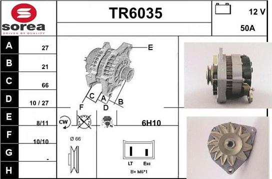 Sera TR6035 - Генератор autocars.com.ua