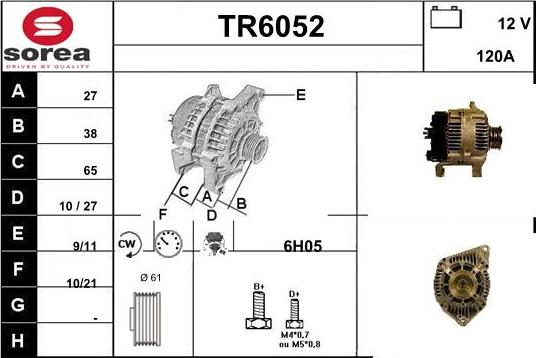 Sera TR6052 - Генератор autocars.com.ua