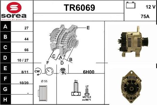 Sera TR6069 - Генератор autocars.com.ua