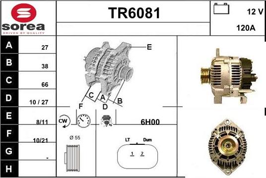 Sera TR6081 - Генератор autodnr.net