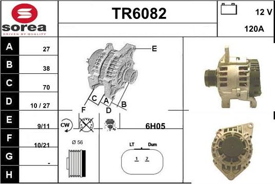 Sera TR6082 - Генератор autocars.com.ua