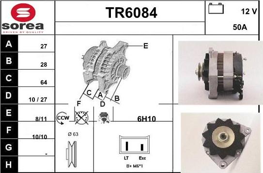 Sera TR6084 - Генератор autocars.com.ua