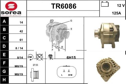 Sera TR6086 - Генератор autocars.com.ua